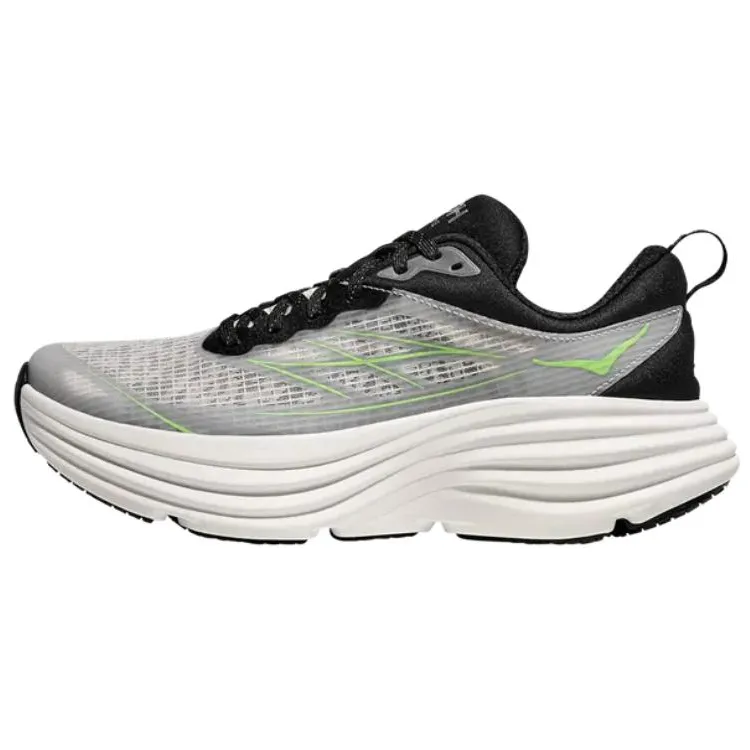 HOKA ONE ONE Bondi 8 Low top Running Shoes Unisex Gray Black