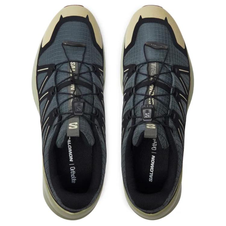 SALOMON Slip Resistant Abrasion Resistant Low top Casual Running Shoes Men’s Gray