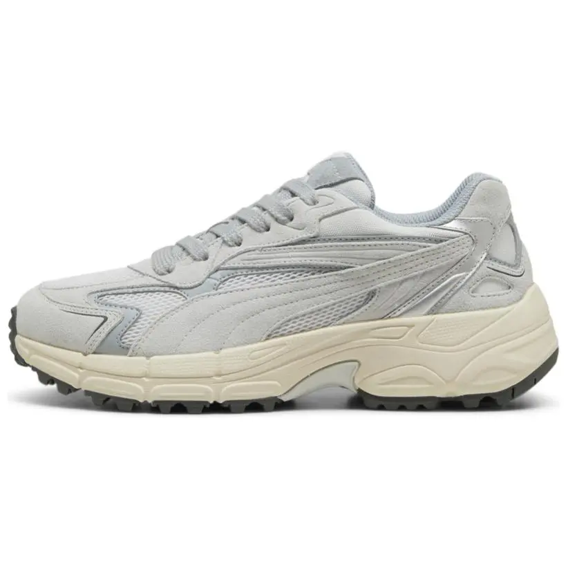 PUMA Low top Golf Shoes Unisex Gray White