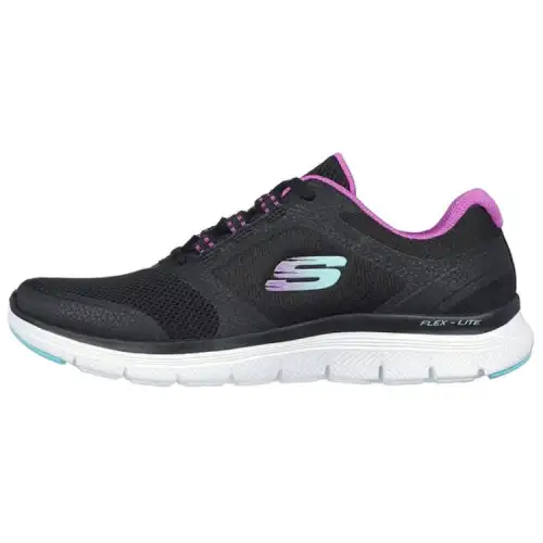 Skechers Flex Appeal 4.0 Low top Running Shoes Women's Black Purple