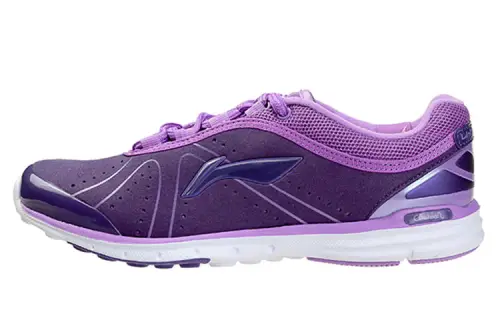 Li Ning Running Shoes Women's Low Top Purple