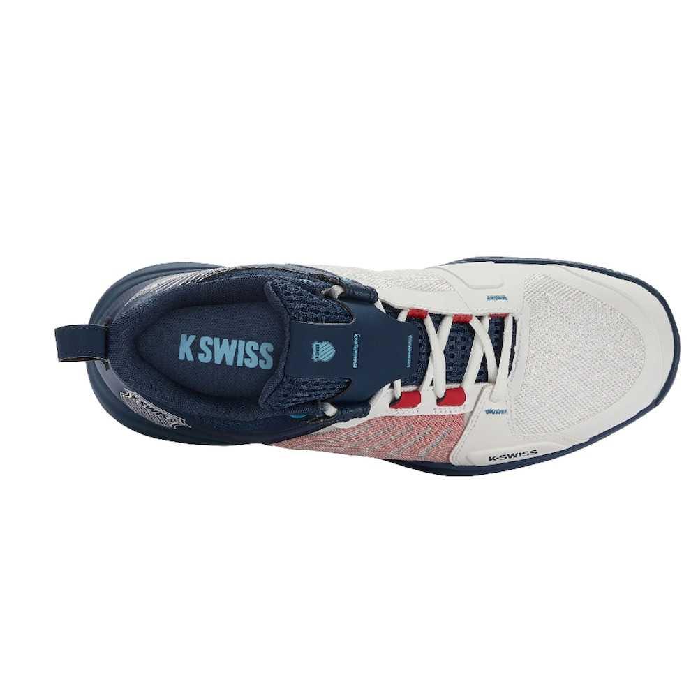 K·SWISS Breathable Cushioning Low top Running Shoes Men’s White