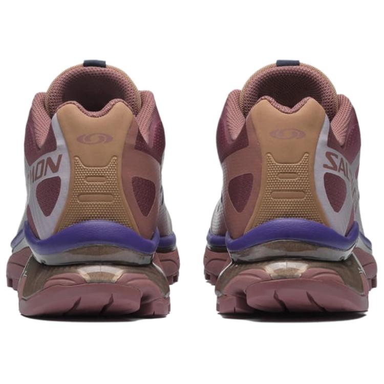 Кроссовки Salomon XT-4 OG (фиолетово-коричневые) — фото 4