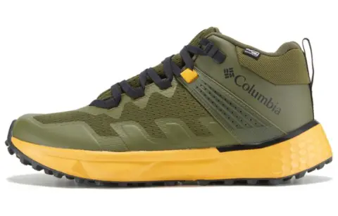 Columbia FACET75 Cushioning Abrasion Resistant Cushioning, Wear Resistant Low top Outdoor Shoes Men's Green