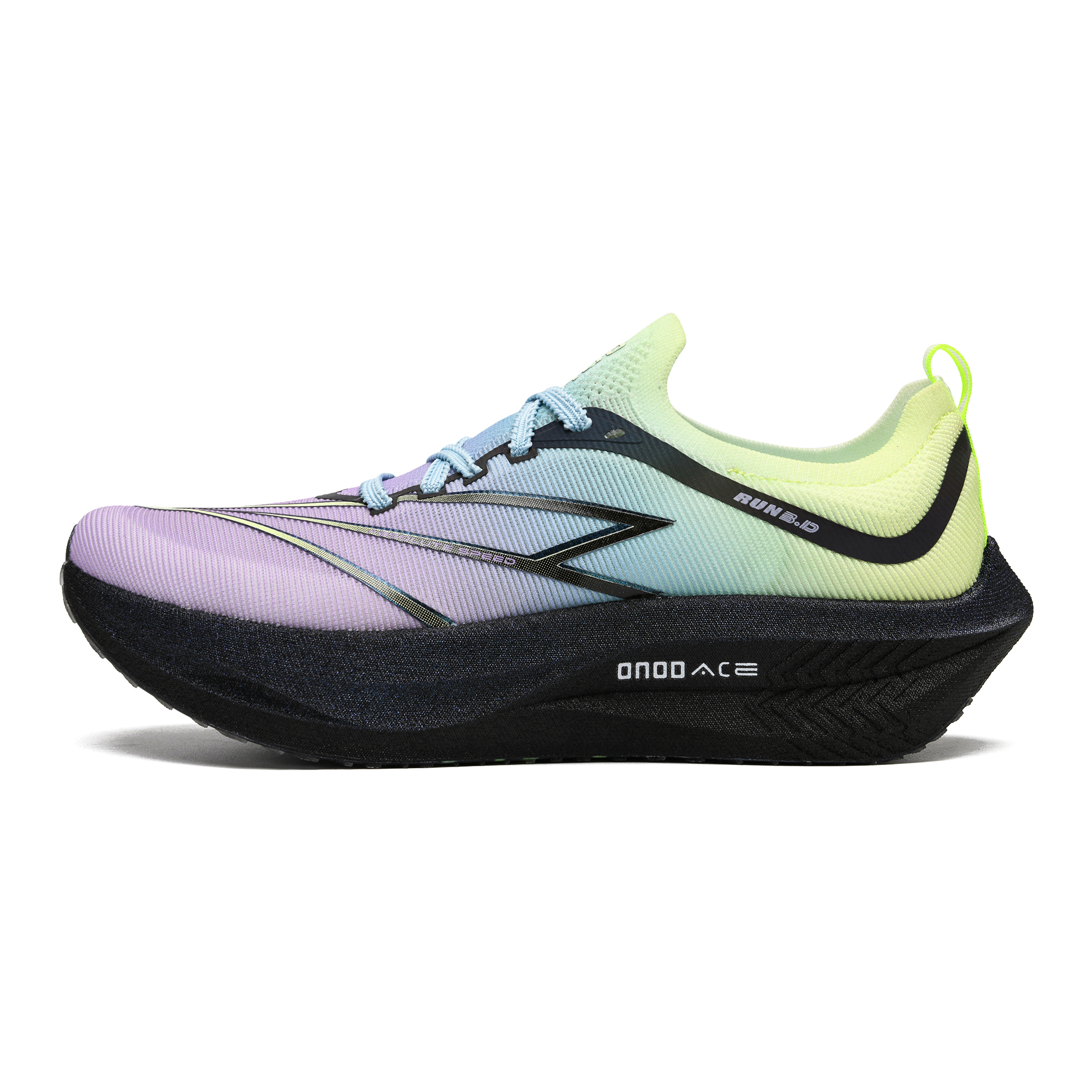 ONOD Running Shoes Unisex Black Multicolor