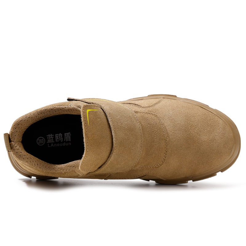 LANOUDUN Abrasion Resistant Impact Resistant Coverage Low top Outdoor Shoes Unisex Camel