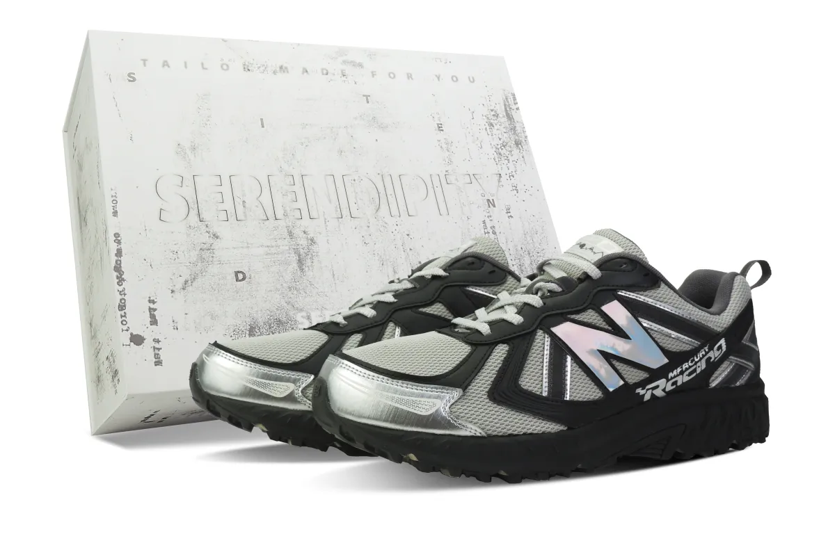 New Balance NB 410 Low top Running Shoes Unisex Black Silver