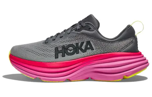 HOKA ONE ONE Bondi 8 Castlerock Strawberry Women's