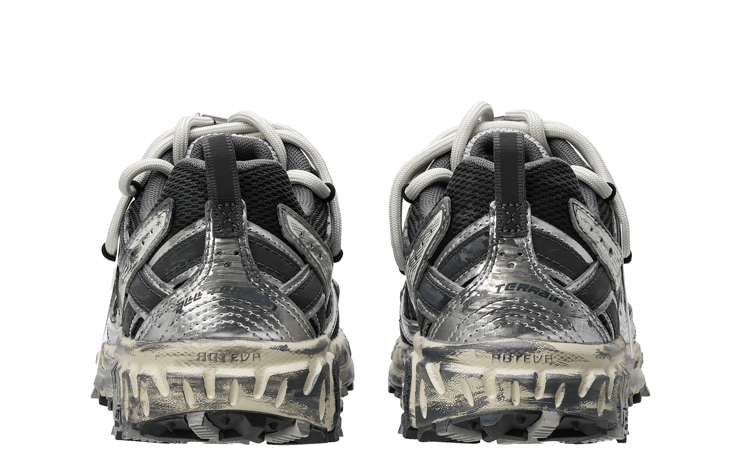 New Balance NB 410 Cushioning Slip Resistant Abrasion Resistant Low top Running Shoes Unisex Silver Black Gray