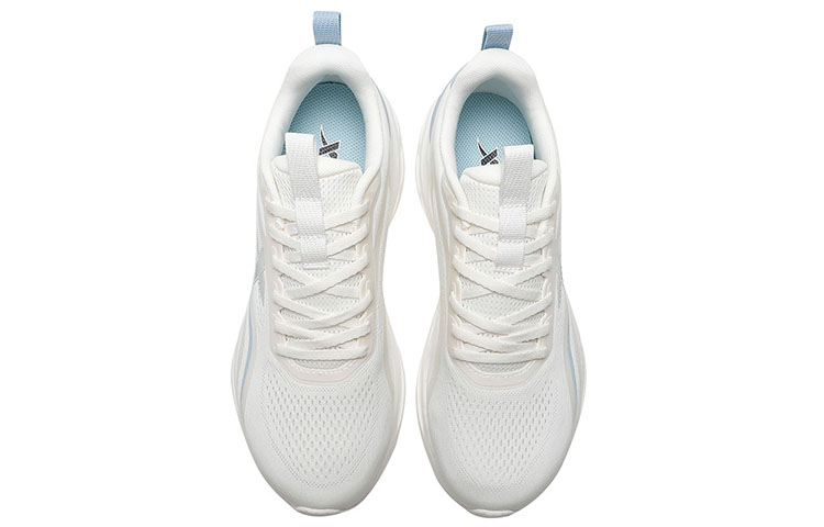 XTEP Cushioning Breathable Low top Running Shoes Men’s Sail White/Dusty Blue