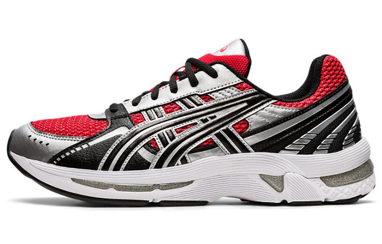 Asics Gel Kyrios Sports Abrasion Resistant Breathable Low top Running Shoes Unisex Black Silver