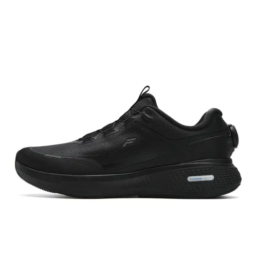 FILA NUVOLE 3 Running Shoes Men's Low Top Black Sand Gray/Black