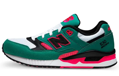 New Balance 530 Winter Green Black Coral Women's