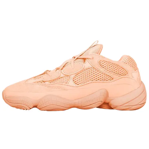 Adidas Originals Yeezy 500 Fabric Cushioning Slip Resistant Abrasion Resistant Low top Chunky Sneakers Unisex Pink