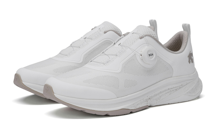 DESCENTE RUNNING Cushioning Rebound Cushioning Rebound Low top Casual Running Shoes Men’s White