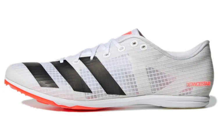 Adidas Distancestar Spikes 'White Black Orange'