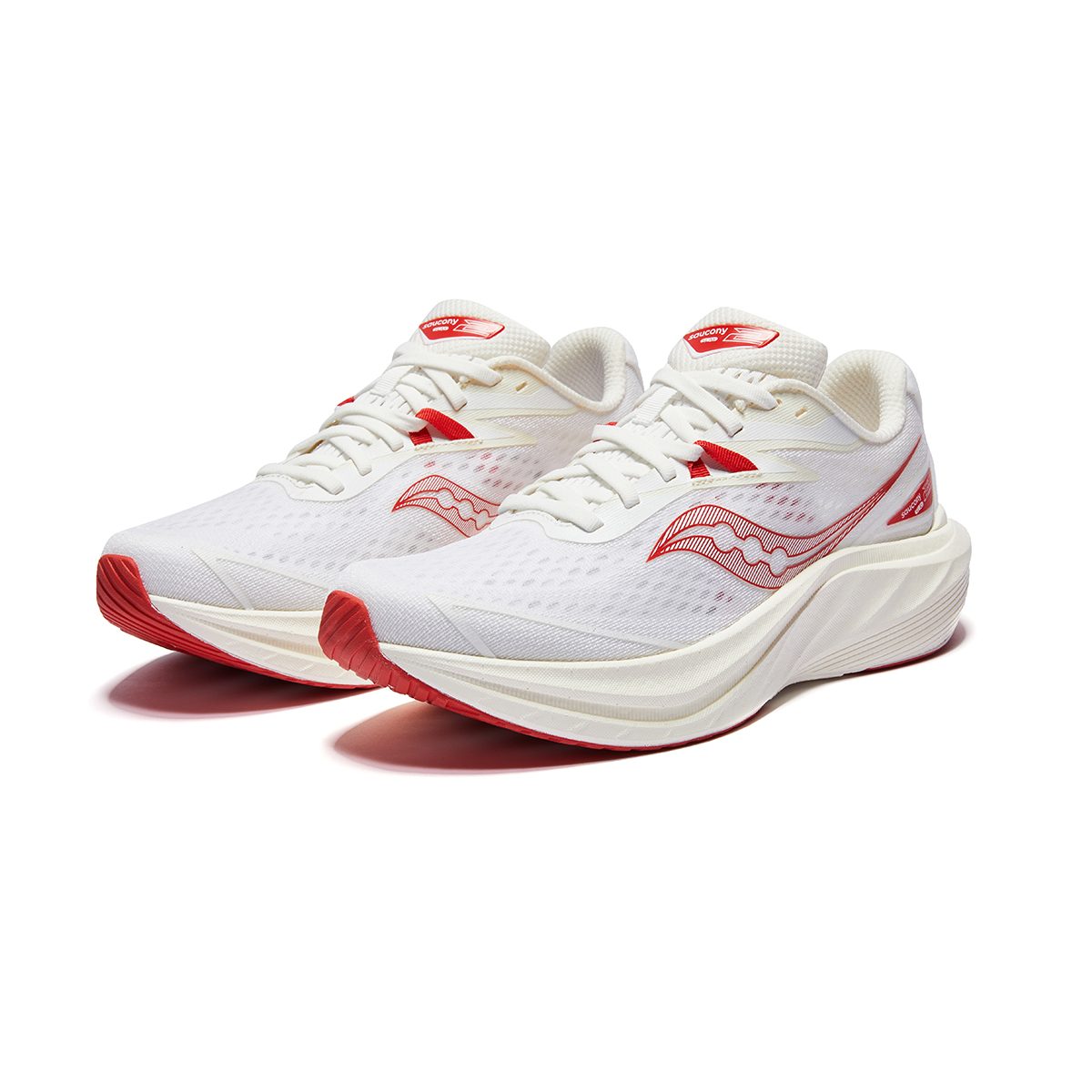 Saucony SLAY 2 Low top Running Shoes Unisex White Red