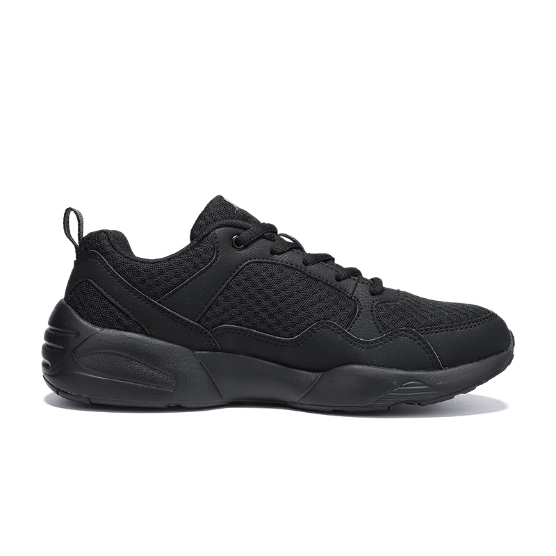 XTEP Cushioning, Wear Resistant Low top Casual Running Shoes Women’s Black Rose Gold