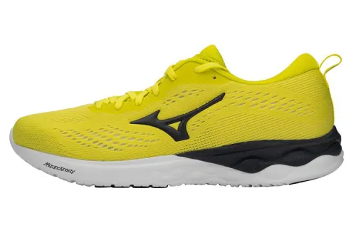 Mizuno Wave Revolt 2 Running Shoes Men's Low Top Yellow/Black