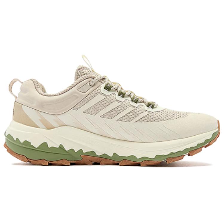 QIAODAN Cushioning Lightweight Low top Casual Running Shoes Men’s Beige Green