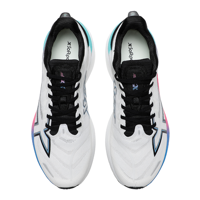 XTEP 360X SE Fabric Cushioning Breathable Low top Running Shoes Men’s White Black