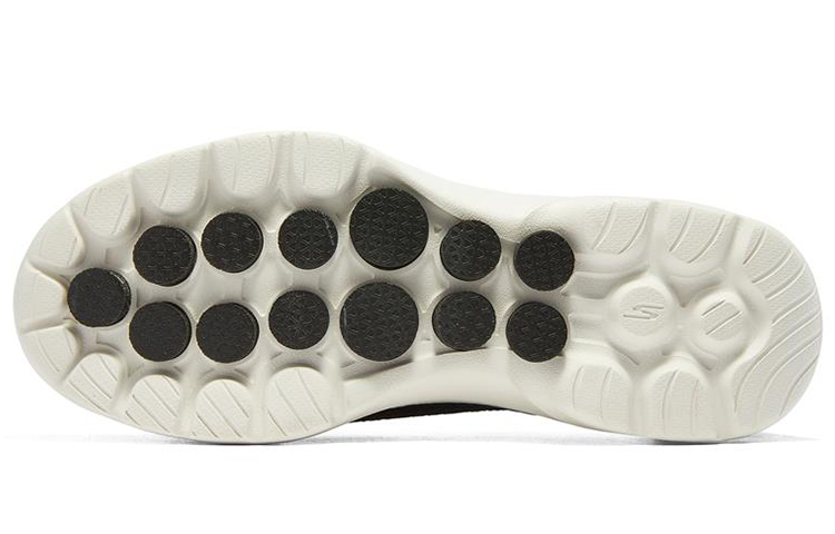 Женские кроссовки Skechers Go Walk 6 (черные) — Чёрный — фото 5