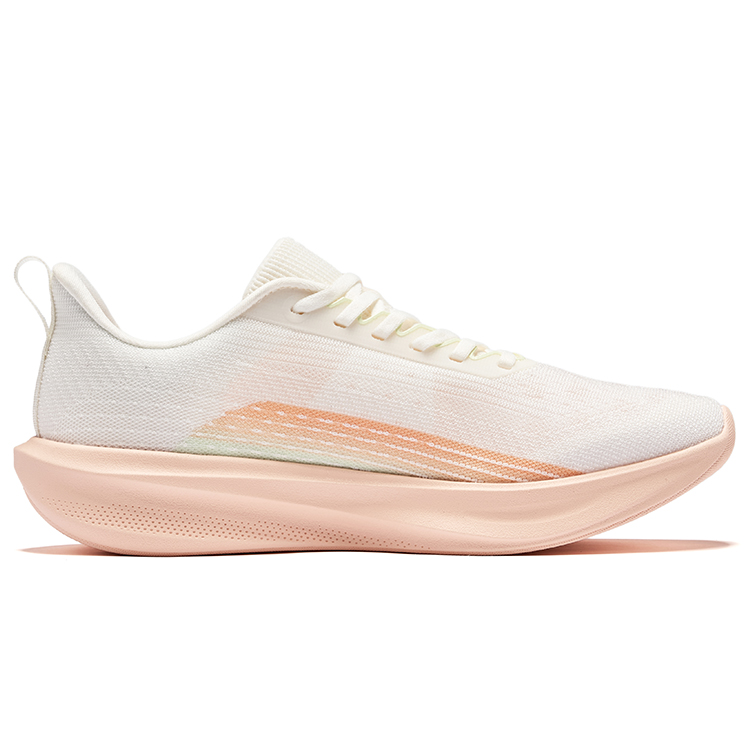 Erke Float On Water 6 Running Shoes Women’s Low Top Microcrystal White Orange Glow
