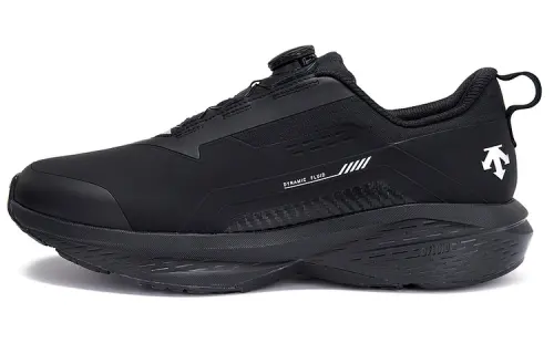 DESCENTE Comfortable Cushioning Abrasion Resistant Cushioning, Wear Resistant Low top Running Shoes Men's Black