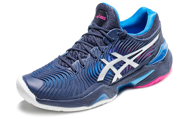 Женские кроссовки ASICS Court FF 2 (синий) — фото 2