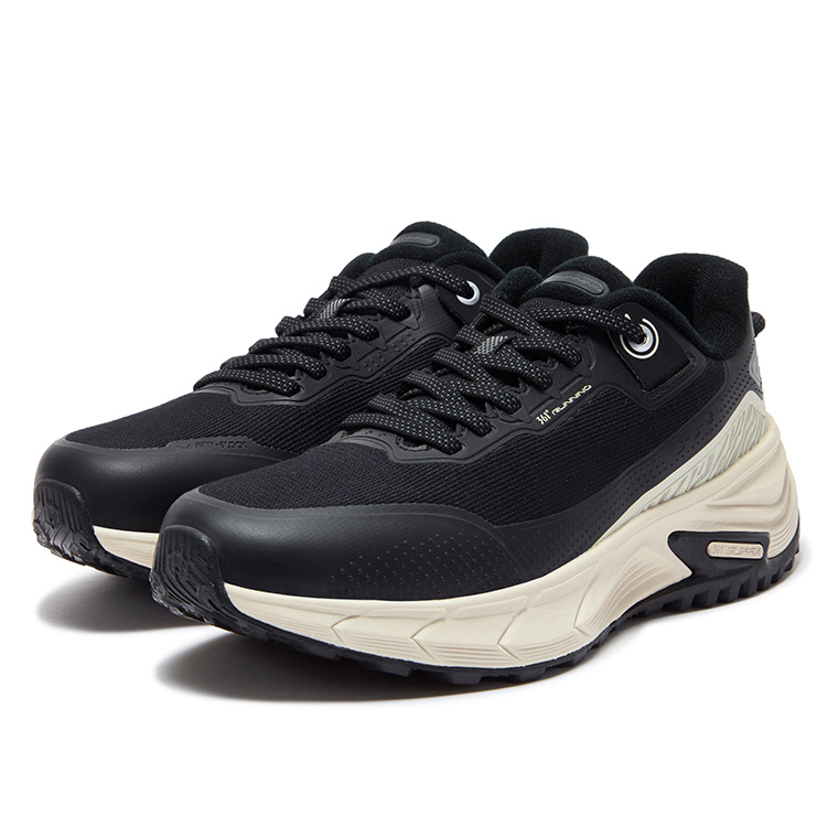 361° Rain Screen Cushioning Slip Resistant Abrasion Resistant Low top Casual Running Shoes Women’s Black