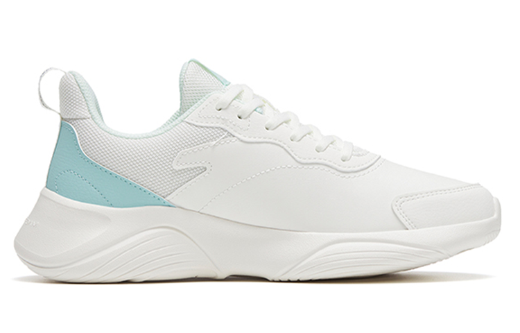 Anta Abrasion Resistant, Breathable, And Lightweight Support Low top Running Shoes Women’s White Blue