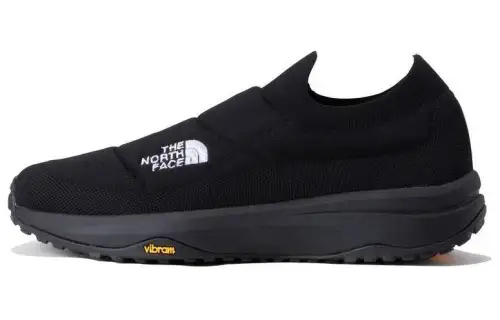 THE NORTH FACE Cushioning Abrasion Resistant Breathable Low top Running Shoes Unisex Black
