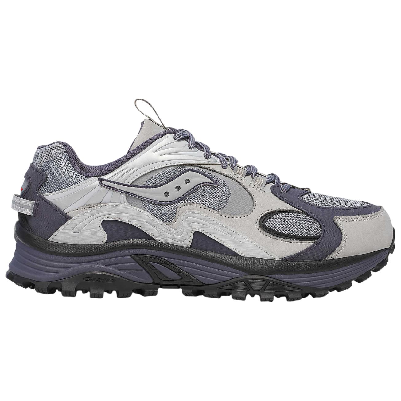 Saucony Grid Aura X Grey Pack Grey Silver