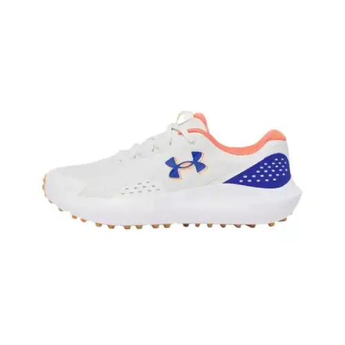 Under Armour UA Surge Low top Golf Shoes Men's White Clay