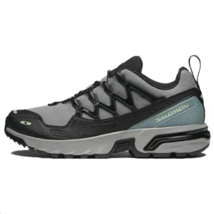 SALOMON ACS+ Cushioning Slip Resistant Abrasion Resistant Low top Outdoor Shoes Unisex Gray Black