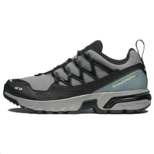 SALOMON ACS+ Cushioning Slip Resistant Abrasion Resistant Low top Outdoor Shoes Unisex Gray Black