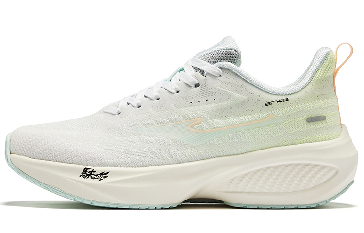 Erke Comfortable And Breathable Cushioning Abrasion Resistant Cushioning, Wear Resistant Low top Running Shoes Women’s