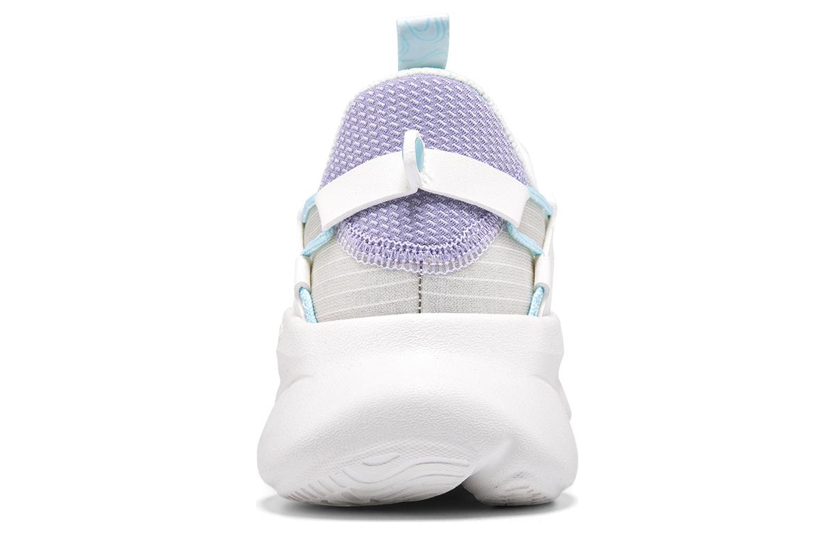 361° Spiritual Fox Slip Resistant, Abrasion Resistant, Breathable Low top Running Shoes Women’s White Blue Purple