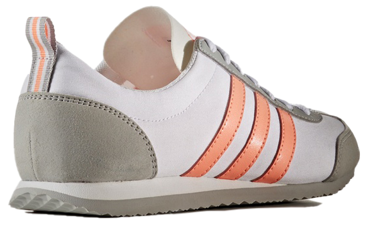 Женские кроссовки adidas neo VS JOG (бело-розово-серые) — фото 3
