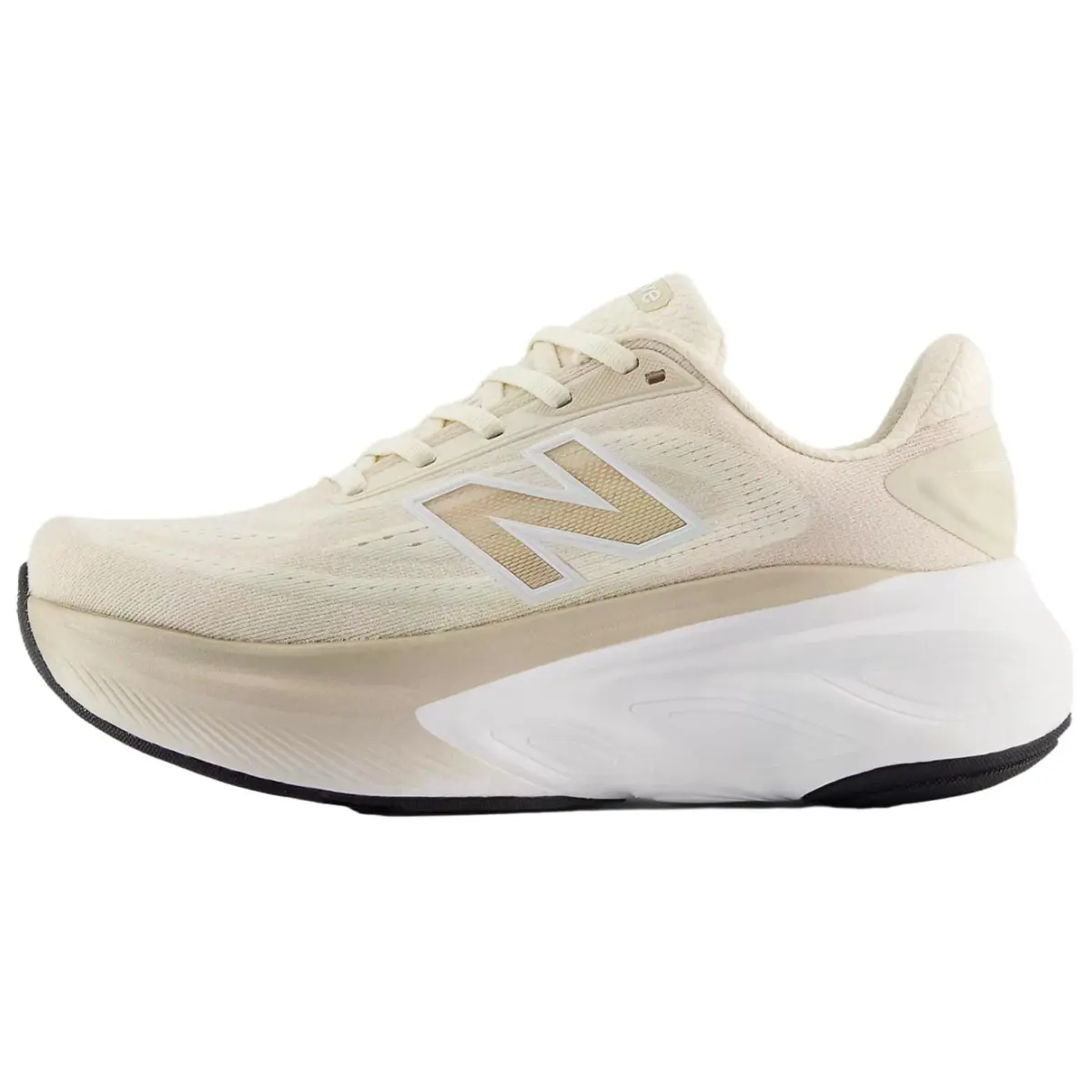 New Balance NB Fresh Foam X More V6 Breathable Support Reflective Running Shoes Women's Ecru