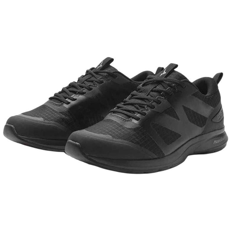 Mizuno Slip Resistant Abrasion Resistant Slip Resistant Abrasion Resistant Low top Casual Running Shoes Unisex Black