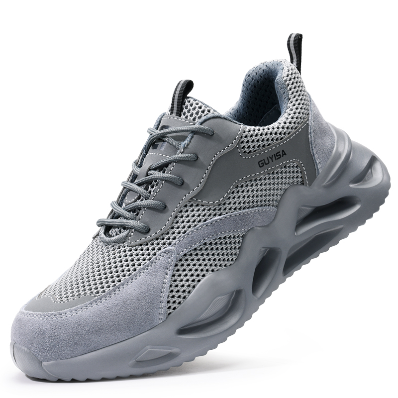 LANOUDUN Classic And Versatile Breathable And Lightweight Low top Outdoor Shoes Unisex Gray