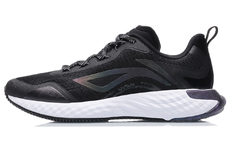 Li Ning Outdoor Breathable And Lightweight Low top Running Shoes Unisex Black
