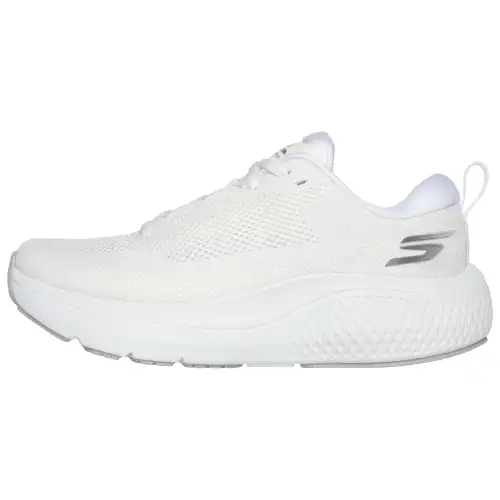 Skechers GO RUN Low top Running Shoes Women's White Silver