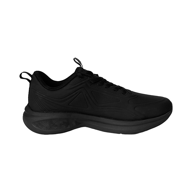 PEAK Taichi Journey Running Shoes Men’s Low Top All Black