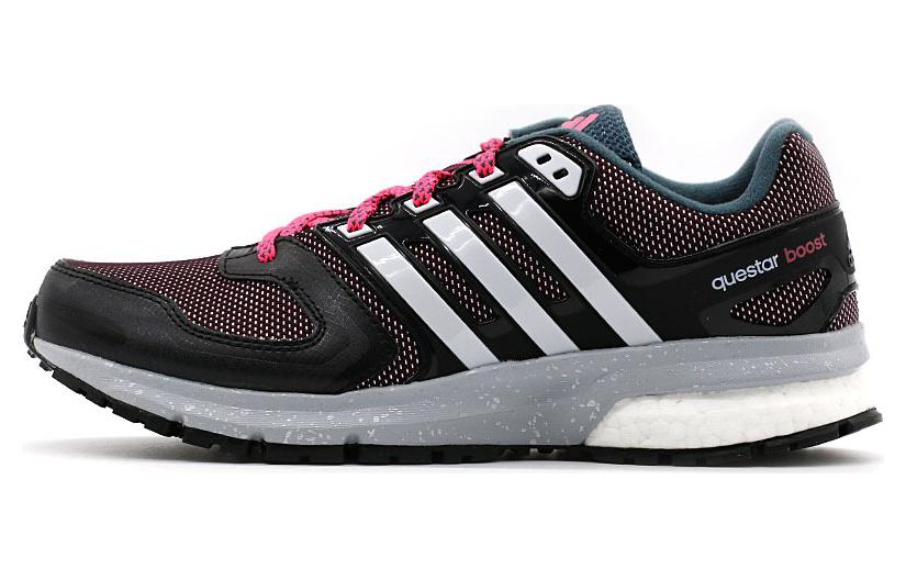 Adidas Cushioning Low top Running Shoes Women’s Black Pink