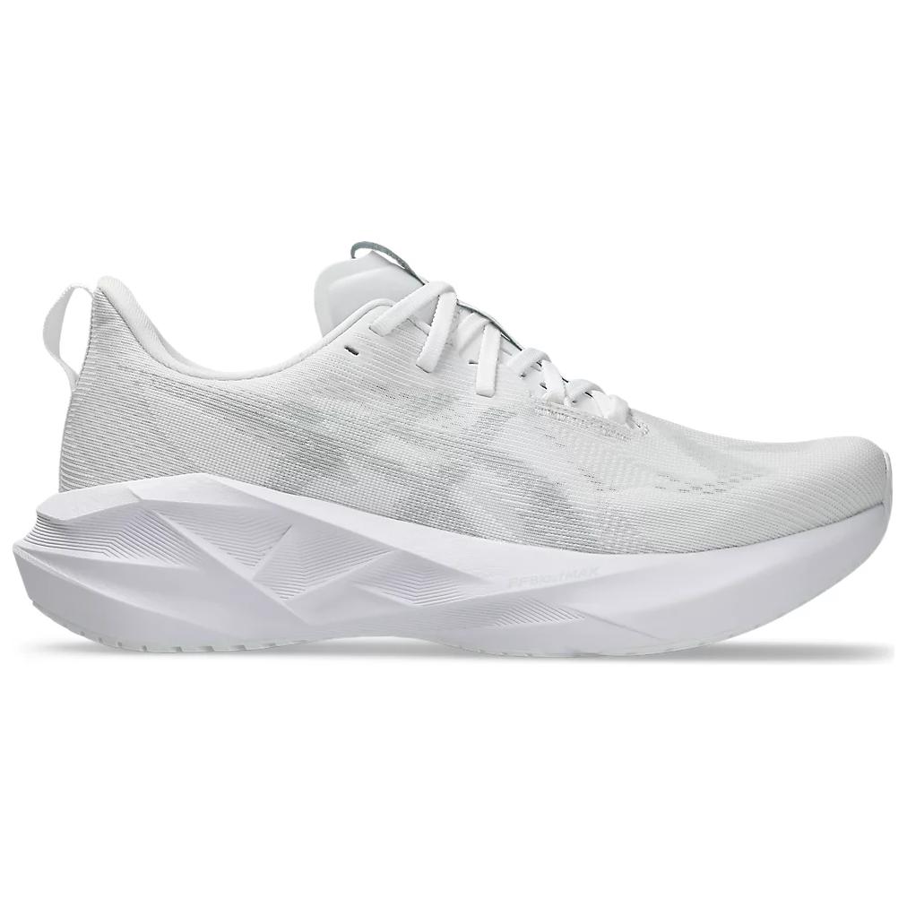 ASICS Novablast 5 White Piedmont Grey