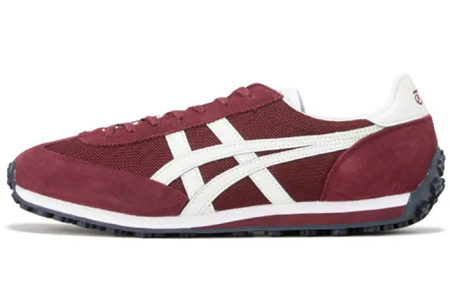 Onitsuka Tiger Edr 78 Abrasion Resistant Low top Running Shoes Men's Burgundy