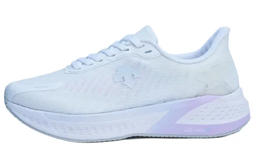 DESCENTE RUNNING Textile, Synthetic Leather Cushioning Abrasion Resistant Breathable Low top Casual Running Shoes