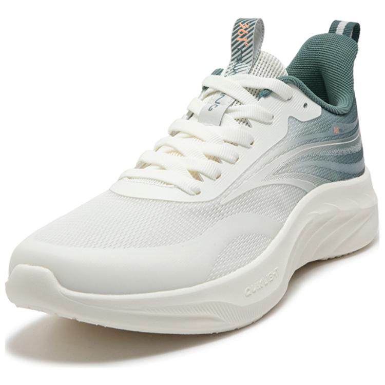 361° Abrasion Resistant Low top Casual Running Shoes Men’s White Green